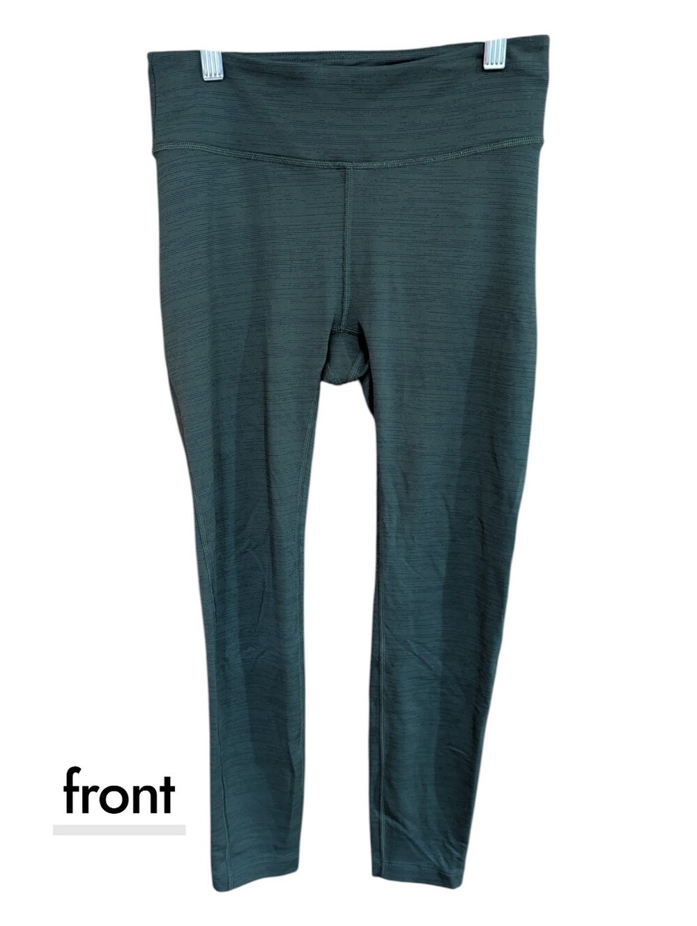 Outdoor Voices Evergreen Green TechSweat Crop Flex Leggings Sz Sm *EUC